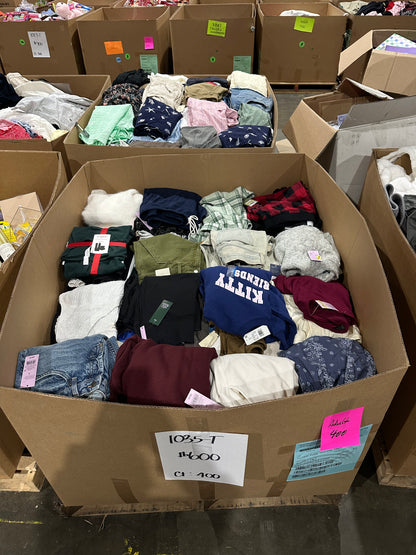 Assorted Adult Clothing Pallet – 1035-T