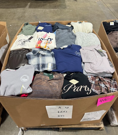 Mixed Clothing & Apparel Pallet – A-52