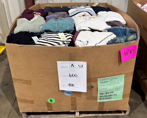 Mixed Clothing & Apparel Pallet – A-57