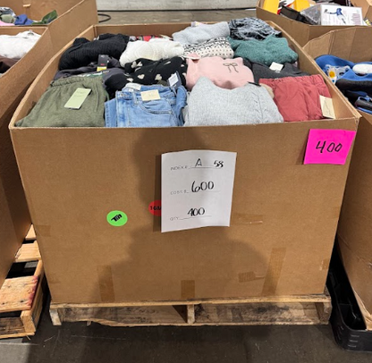 Mixed Clothing & Apparel Pallet – A-58