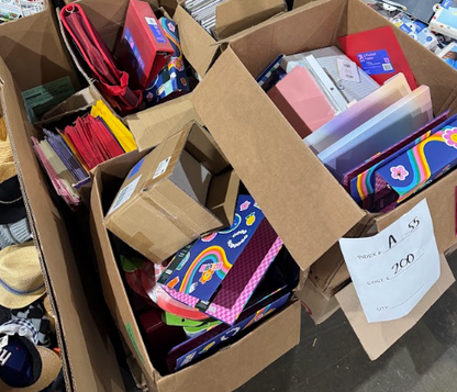 School Supplies & Stationery Assortment Pallet A-55