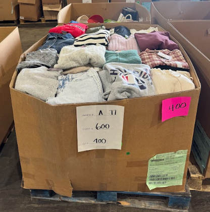 Mixed Clothing & Apparel Pallet A-77