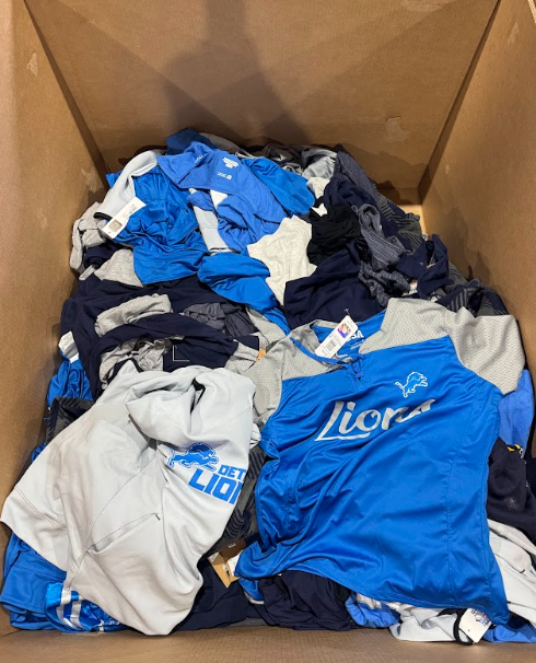 Detroit Lions Apparel Pallet A-84