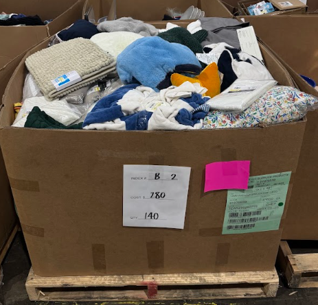 Mixed Bedding & Home Textiles Pallet – B-2- qty 140