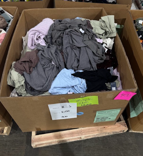 Mixed Adult Clothing Pallet – B-5 - qty:400