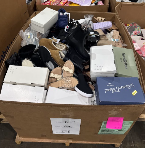 Mixed Footwear Pallet – B-7- qty 228