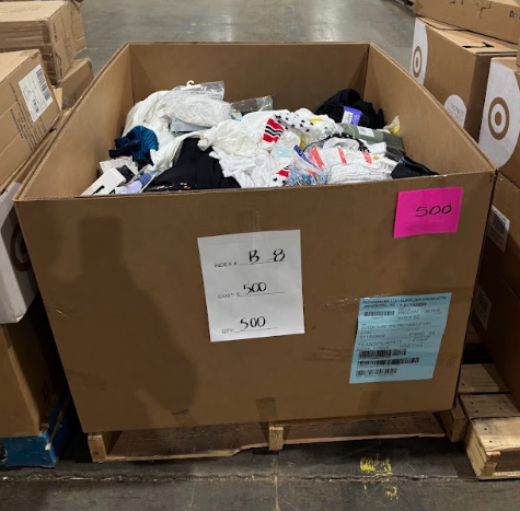Mixed Socks & Apparel Pallet – B-8- qty: 500