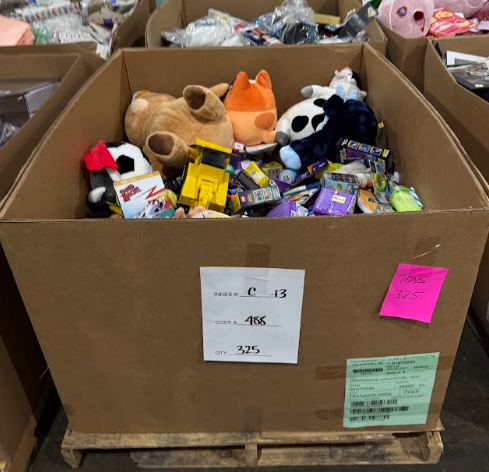 Toys & Plush Liquidation Pallet – 325 Count- C-13