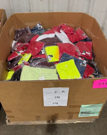 Mixed Clothing & Apparel Pallet – 398 Count- C-35