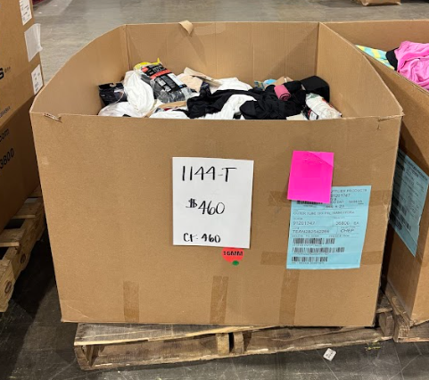 Clothing & Apparel Mixed Pallet-1144-T