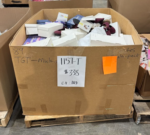 Footwear & Apparel Mixed Pallet-1157-T