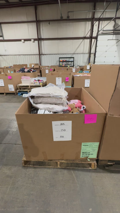 Mixed Home Goods & Bedding Pallet- A-15