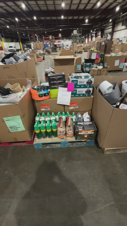 Lawn & Garden / Home Essentials Pallet – Mixed Items – 126-A