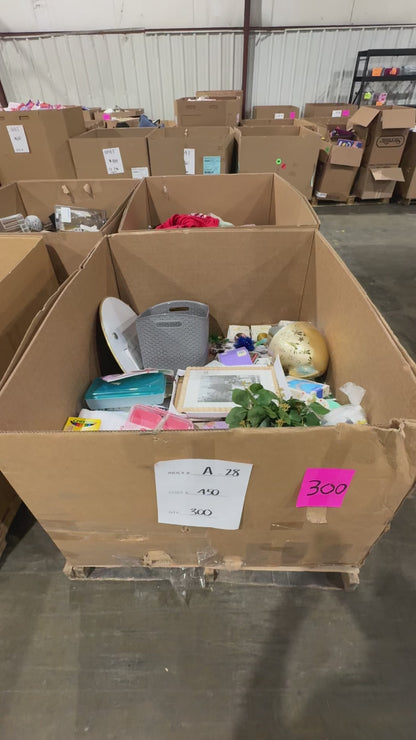 Mixed Home Décor & General Merchandise Pallet A-28