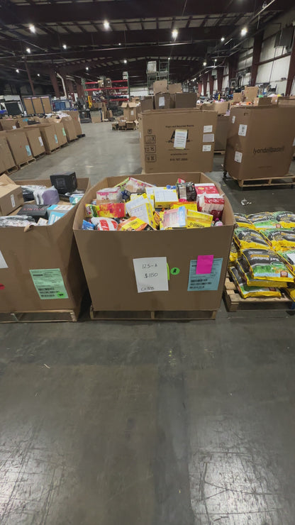 Perishable Goods Pallet – Honey Stinger, Snacks, & Beverages – 125-A