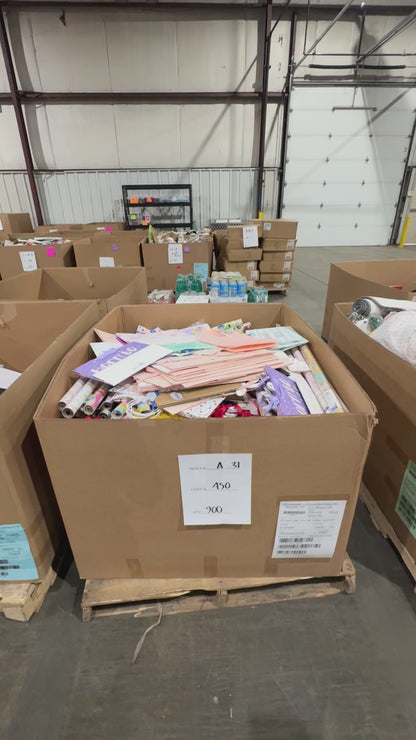 Mixed Party Supplies, Gift Bags & Celebration Merchandise Pallet A-31