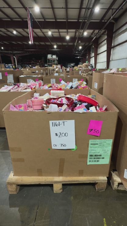 Valentine Party Supplies & Toys Pallet-1161-T $200 SALE