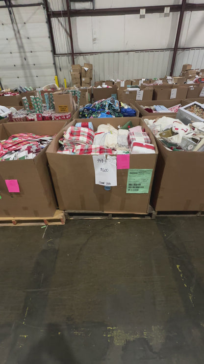 Holiday Blankets & Home Textiles Pallet - (359-T)