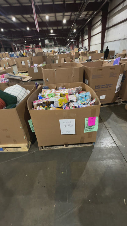 🍜 Perishable Goods Pallet – Snacks, Ramen, Energy Drinks – 124-A