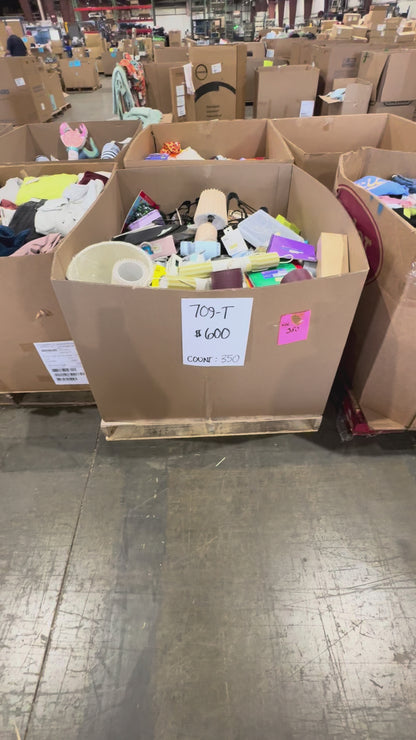 Mixed General Merchandise Pallet – (709-T)