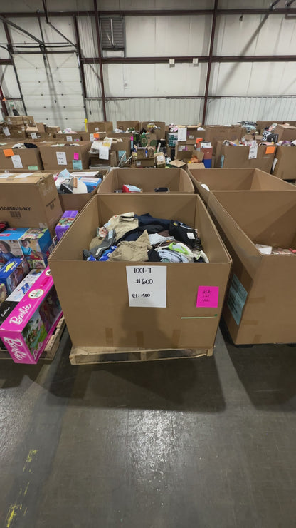 Mixed Apparel Pallet – 1001-T