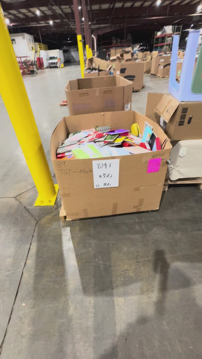 Mixed School & Office Supplies Pallet – Count 700 | General Merchandise 824-T