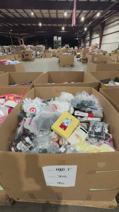 Mixed Apparel, Baby/Kids & General Merchandise Pallet- 1180-T