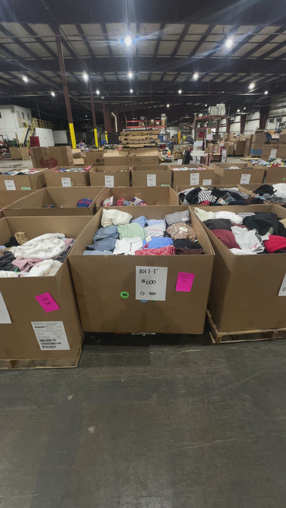 Adult Clothing Assortment Pallet – 1017-T