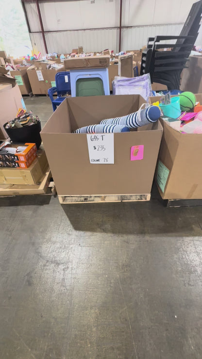 Outdoor Toys & Pool Accessories Pallet - Count 78 (635-T)