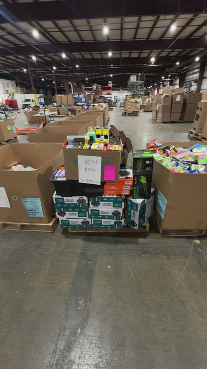 Lawn & Garden / Outdoor Essentials Pallet – Charcoal Grills, Fuel, Tools – 127-A