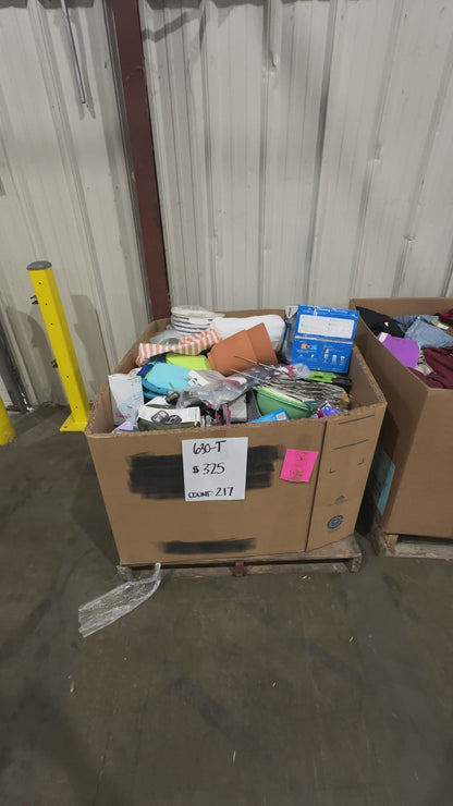 Mixed Household, Kitchen & Utility Goods - (630-T)