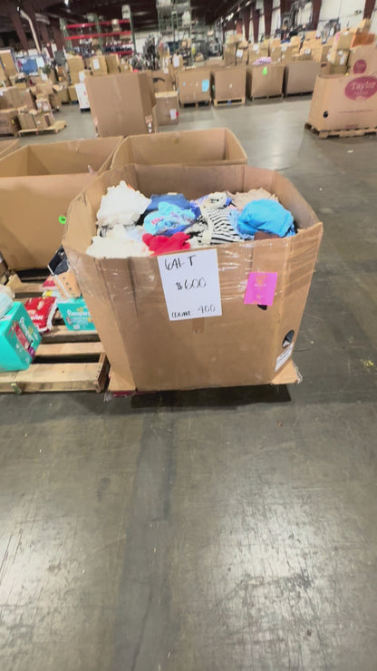 Mixed Apparel & Casualwear Pallet - Count 400 (641-T)