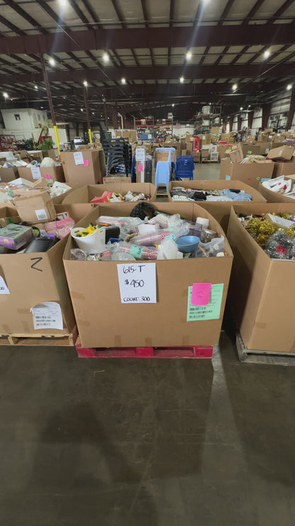 Mixed Kitchen, Party & Household Goods - (615-T)
