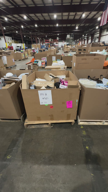 Mixed General Merchandise & Electronics Pallet – 109-A